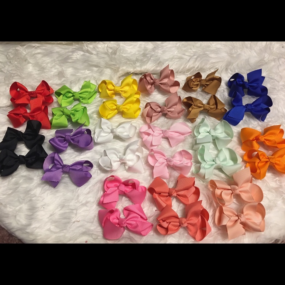 Little girl hair bows